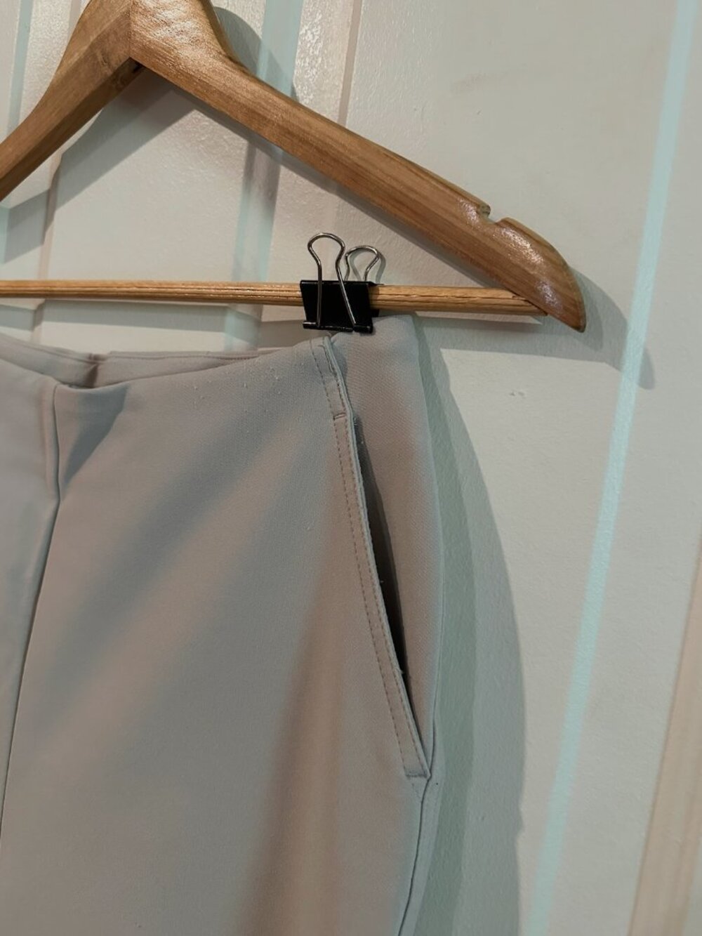 achel Zoe Beige Office Trousers Dress Pants Size 6 - Picture 5 of 9